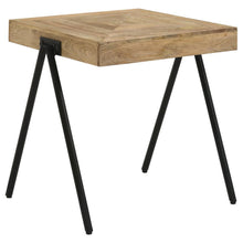 Load image into Gallery viewer, Avery - Square Solid Mango Wood Side End Table - Natural