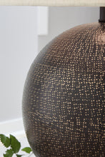 Load image into Gallery viewer, Hambell - Black / Gold Finish - Metal Table Lamp