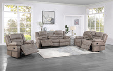 Load image into Gallery viewer, Abilene - 3 Piece Upholstery Living Room Set - Tan