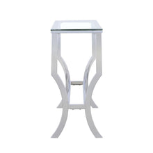 Load image into Gallery viewer, Saide - Rectangular Glass Top Entryway Console Table - Chrome