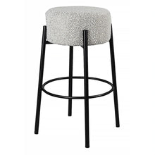 Load image into Gallery viewer, Cole - Counter Stool - Black / White