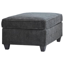 Load image into Gallery viewer, Mccord - Rectangular Upholstered Ottoman - Dark Gray