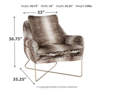 Load image into Gallery viewer, Wildau - Gray - Accent Chair