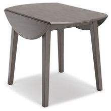 Load image into Gallery viewer, Shullden - Gray - Round Drm Drop Leaf Table