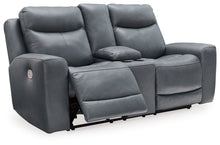 Load image into Gallery viewer, Mindanao - Power Reclining Loveseat With Console /Adj Hdrst