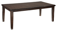 Load image into Gallery viewer, Haddigan - Dark Brown - Rectangular Dining Room Extension Table