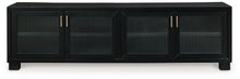 Load image into Gallery viewer, Winbardi - Black - Extra Large TV Stand