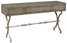 Load image into Gallery viewer, Quinnland - Antique Black - Console Sofa Table