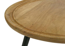 Load image into Gallery viewer, Zoe - Round Mango Wood Coffee Table - Natural