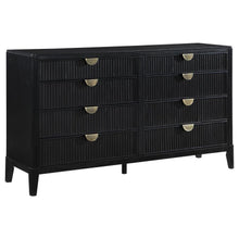 Load image into Gallery viewer, Brookmead - 8-Drawer Dresser - Black