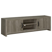 Load image into Gallery viewer, Burke - 2 Door Engineered Wood TV Stand - Gray Driftwood