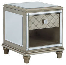 Load image into Gallery viewer, Chevanna - Platinum - Rectangular End Table