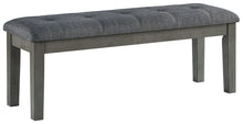Load image into Gallery viewer, Hallanden - Black / Gray - Large UPH Dining Room Bench