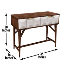 Load image into Gallery viewer, Ginny - Console Table - Dark Brown