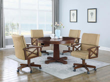 Load image into Gallery viewer, Marietta - 5 Piece Dining And Game Table Set - Tobacco