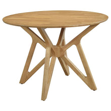 Load image into Gallery viewer, Elowen - Round Solid Wood Dining Table - Light Walnut