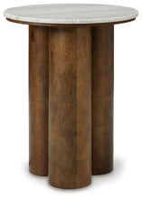 Load image into Gallery viewer, Henfield - Beige / Brown - Accent Table