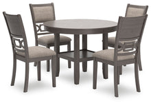 Load image into Gallery viewer, Wrenning - Gray - Dining Room Table Set (Set of 5)