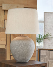 Load image into Gallery viewer, Dreward - Distressed Gray - Paper Table Lamp