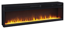 Load image into Gallery viewer, Entertainment - Black - Wide Fireplace Insert