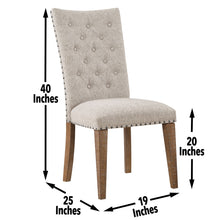 Load image into Gallery viewer, Riverdale - Side Chair (Set of 2) - Oatmeal