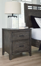 Load image into Gallery viewer, Montillan - Grayish Brown - Two Drawer Night Stand