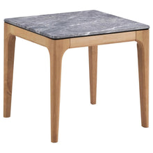 Load image into Gallery viewer, Polaris - Square Smart Top Side End Table - Gray And Light Oak