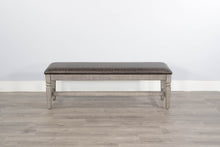 Load image into Gallery viewer, Homestead Hills - Bench, Cushion Seat - Dark Brown