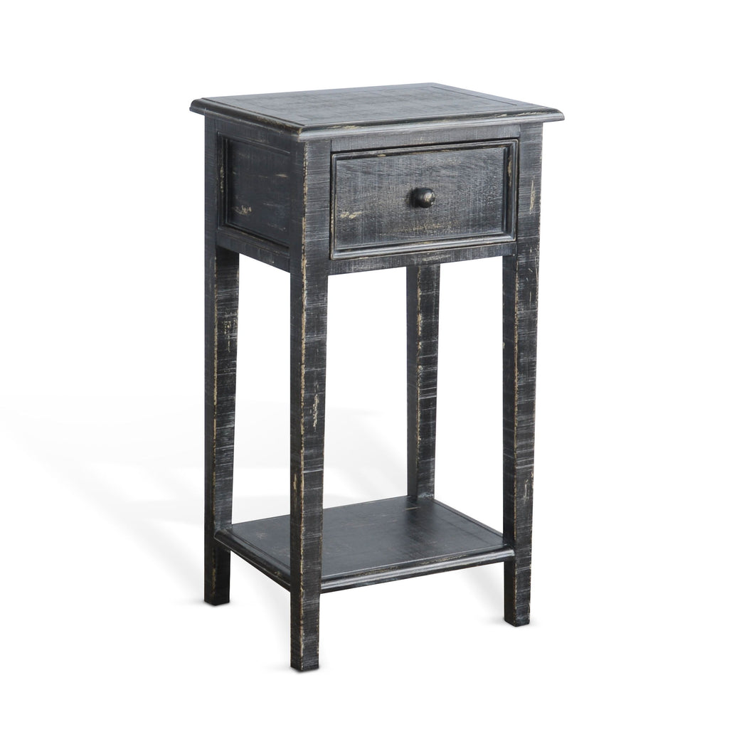 Marina - Black Sand - Side Table - Black - 31