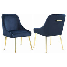 Load image into Gallery viewer, Mayette - Upholstered Side Dining Chair (Set of 2) - Blue