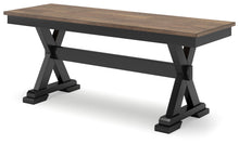 Load image into Gallery viewer, Wildenauer - Brown / Black - Large Dining Room Bench