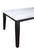 Load image into Gallery viewer, Sterling - Faux Marble Top Dining Table - White