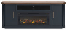 Load image into Gallery viewer, Landocken - Two-tone - 83&quot; TV Stand With Electric Fireplace