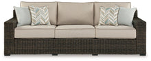 Load image into Gallery viewer, Coastline Bay - Brown - Sofa With Cushion