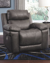 Load image into Gallery viewer, Erlangen - Dark Gray - Pwr Recliner/Adj Headrest