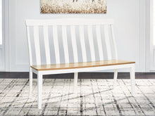 Load image into Gallery viewer, Ashbryn - White / Natural - Double Dining Chair