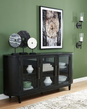 Load image into Gallery viewer, Rowanbeck - Black - Dining Room Server