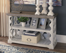 Load image into Gallery viewer, Havalance - Gray / White - Console Sofa Table