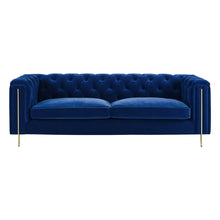 Load image into Gallery viewer, Charlene - Velvet Button Tufted Sofa