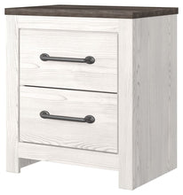 Load image into Gallery viewer, Gerridan - White / Gray - Two Drawer Night Stand