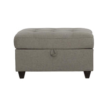 Load image into Gallery viewer, Stonenesse - Rectangular Upholstered Storage Ottoman - Gray