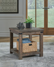 Load image into Gallery viewer, Hollum - Rustic Brown - Square End Table