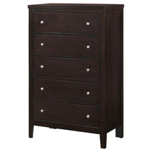 Load image into Gallery viewer, Carlton - 5-Drawer Bedroom Chest - Cappuccino