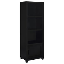 Load image into Gallery viewer, Jupiter - 3-Shelf Engineered Wood Media Tower - Black