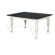 Load image into Gallery viewer, Carriage House - Rectangular Extension Dining Table - White / Dark Brown