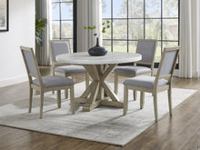 Load image into Gallery viewer, Carena - 5 Piece Dining Set (Round Table And 4 Chairs) - Dark Gray