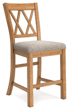 Load image into Gallery viewer, Havonplane - Brown - Upholstered Barstool (Set of 2)