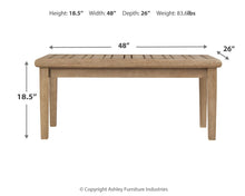 Load image into Gallery viewer, Gerianne - Brown - Rectangular Cocktail Table