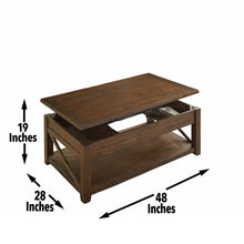 Load image into Gallery viewer, Lenka - Lift Top Cocktail Table - Brown