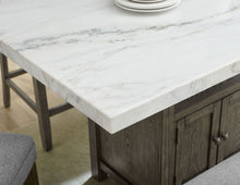 Load image into Gallery viewer, Grayson - Counter Height Dining Table - Dark Gray